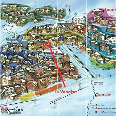 아파트 Vanoise - Location: Centre Station, Bien Agence Aux Pieds Des Pistes Mae-9044